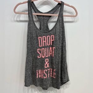 Drop Squat & Hustle Workout Tank